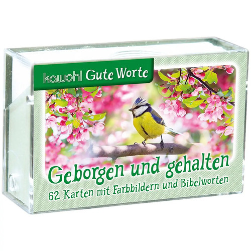 Geborgen und gehalten box - geborgen, |