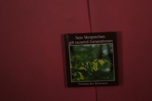 396929 sein versprechen gilt - sein,